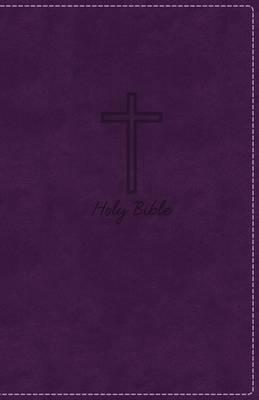 KJV, Deluxe Gift Bible, Imitation Leather, Purple, Red Letter Edition - Thomas Nelson
