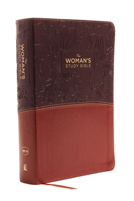 The NKJV, Woman's Study Bible, Fully Revised, Imitation Leather, Brown/Burgundy, Full-Color: Receiving God's Truth for Balance, Hope, and Transformati - Dorothy Kelley Patterson