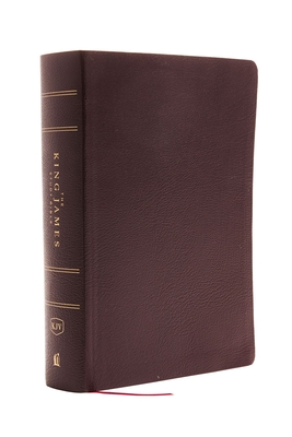 The King James Study Bible, Bonded Leather, Burgundy, Full-Color Edition - Thomas Nelson