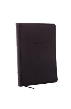 Poza produsului NKJV, Value Thinline Bible, Large Print, Imitation Leather, Black, Red Letter Edition - Thomas Nelson