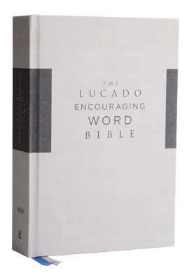 Niv, Lucado Encouraging Word Bible, Gray, Cloth Over Board, Comfort Print: Holy Bible, New International Version - Max Lucado