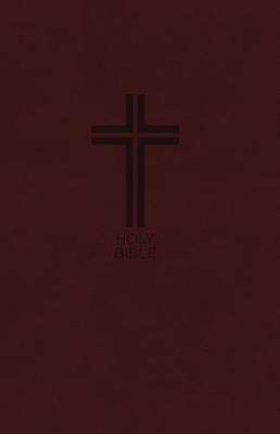 NKJV, Value Thinline Bible, Standard Print, Imitation Leather, Burgundy, Red Letter Edition - Thomas Nelson