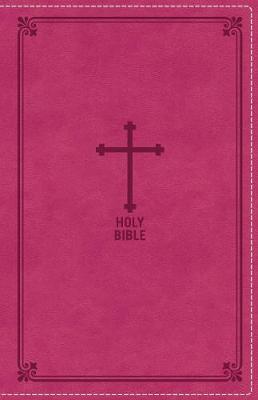 NKJV, Deluxe Gift Bible, Imitation Leather, Pink, Red Letter Edition - Thomas Nelson