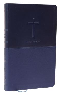 NKJV, Value Thinline Bible, Standard Print, Imitation Leather, Blue, Red Letter Edition - Thomas Nelson