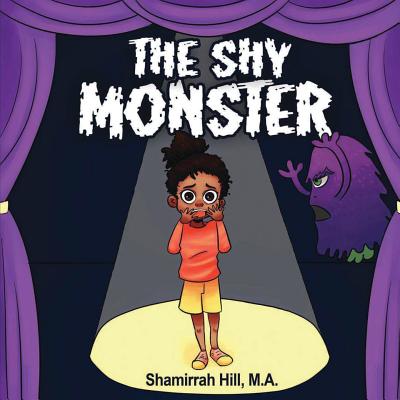 Coperta cărții 'The Shy Monster - Shamirrah Hill'