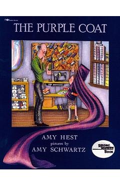 Coperta cărții 'The Purple Coat - Amy Hest'