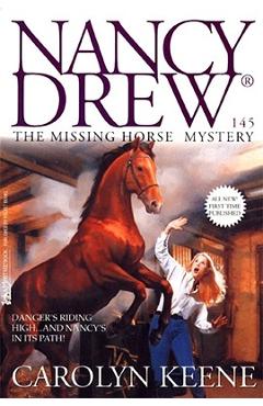 Coperta cărții 'The Missing Horse Mystery - Carolyn Keene'
