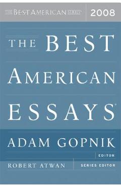 Coperta cărții 'The Best American Essays - Adam Gopnik'