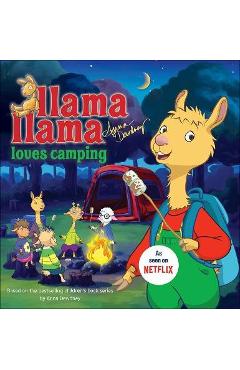 Coperta cărții 'Llama Llama Loves Camping - Anna Dewdney'