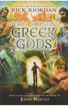 Coperta cărții 'Percy Jackson's Greek Gods - Rick Riordan'