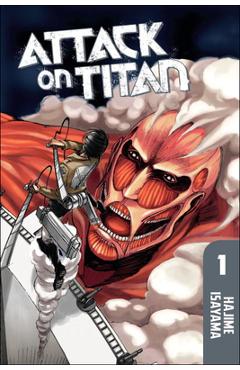 Coperta cărții 'Attack on Titan 1 - Hajime Isayama'