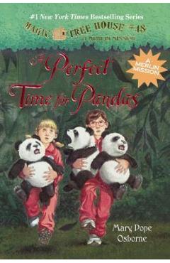 Coperta cărții 'Magic Tree House #20: A Perfect Time for Pandas - Mary Pope Osborne'