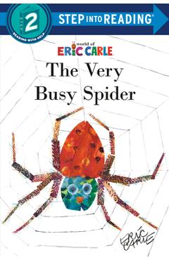 Coperta cărții 'The Very Busy Spider - Eric Carle'