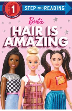 Coperta cărții 'Hair Is Amazing (Barbie): A Book about Diversity - Random House'