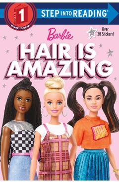 Coperta cărții 'Hair Is Amazing (Barbie): A Book about Diversity - Random House'