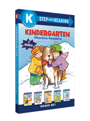 Kindergarten Phonics Readers Boxed Set: Jack and Jill and Big Dog Bill, the Pup Speaks Up, Jack and Jill and T-Ball Bill, Mouse Makes Words, Silly Sar - Martha Weston
