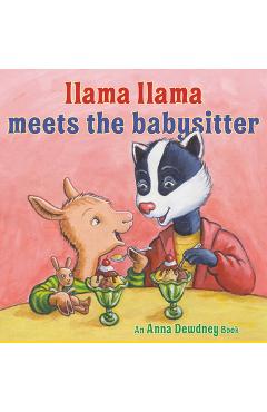 Coperta cărții 'Llama Llama Meets the Babysitter - Anna Dewdney'
