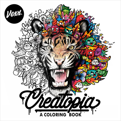 Creatopia: A Coloring Book - Vexx