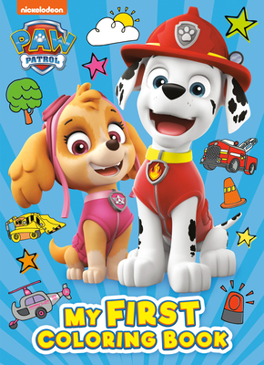 Paw Patrol: My First Coloring Book (Paw Patrol) - Golden Books
