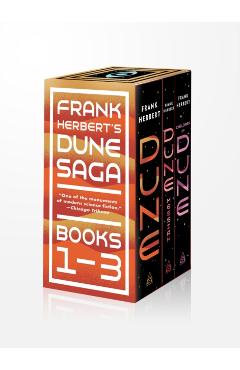 Frank Herbert's Dune Saga 3-Book Boxed Set: Dune, Dune Messiah, and Children of Dune - Frank Herbert
