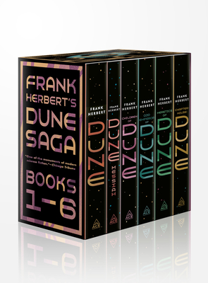 Frank Herbert's Dune Saga 6-Book Boxed Set: Dune, Dune Messiah, Children of Dune, God Emperor of Dune, Heretics of Dune, and Chapterhouse: Dune - Frank Herbert