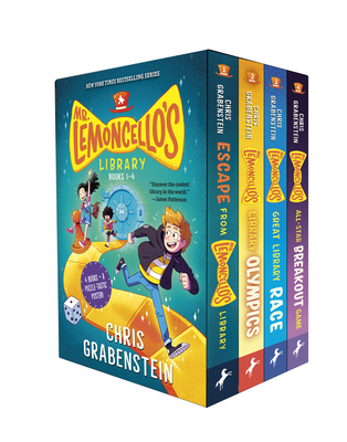 Mr. Lemoncello's Library Books 1-4 (Boxed Set) - Chris Grabenstein