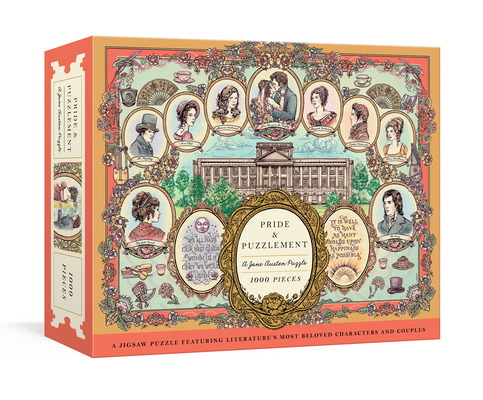Pride and Puzzlement: A Jane Austen Puzzle: A 1000-Piece Jigsaw Puzzle Featuring Literature's Most Beloved Characters and Couples: Jigsaw Puzzles for - Jacqui Oakley