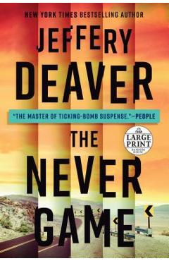 Coperta cărții 'The Never Game - Jeffery Deaver'