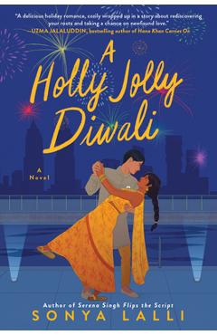 Coperta cărții 'A Holly Jolly Diwali - Sonya Lalli'