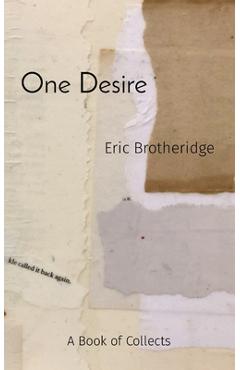 Coperta cărții 'One Desire: A Book of Collects - Eric Brotheridge'