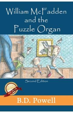 Coperta cărții 'William McFadden & The Puzzle Organ 2nd Edition - B. D. Powell'
