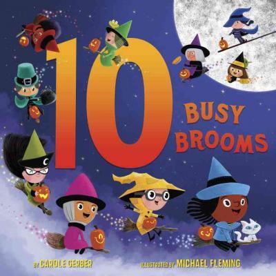 10 Busy Brooms - Carole Gerber