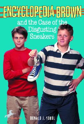 Coperta cărții 'Encyclopedia Brown and the Case of the Disgusting Sneakers - Donald J. Sobol'