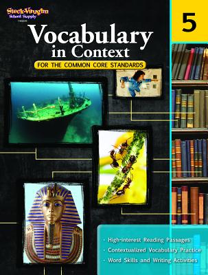 Vocabulary in Context for the Common Core Standards: Reproducible Grade 5 - Houghton Mifflin Harcourt