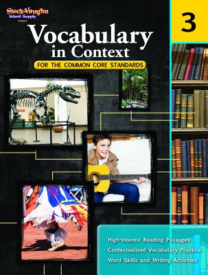 Vocabulary in Context for the Common Core Standards: Reproducible Grade 3 - Houghton Mifflin Harcourt