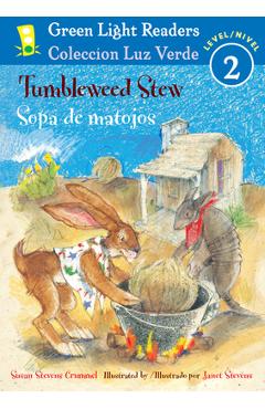Coperta cărții 'Tumbleweed Stew/Sopa de Matojos - Susan Stevens Crummel'