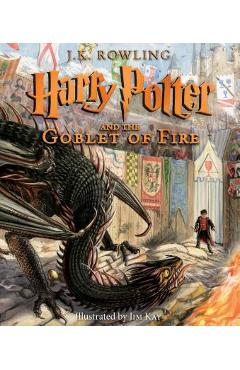 Poza produsului Harry Potter and the Goblet of Fire: The Illustrated Edition (Harry Potter, Book 4) (Illustrated Edition), 4 - J. K. Rowling