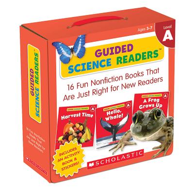 Guided Science Readers: Level a (Parent Pack): 16 Fun Nonfiction Books That Are Just Right for New Readers [With Sticker(s) and Activity Book] - Liza Charlesworth