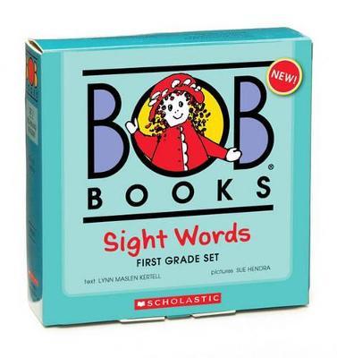 Bob Books - Sight Words First Grade Box Set Phonics, Ages 4 and Up, First Grade, Flashcards (Stage 2: Emerging Reader) - Lynn Maslen Kertell