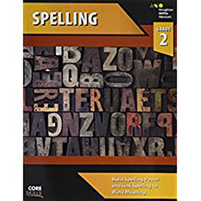 Core Skills Spelling Workbook Grade 2 - Houghton Mifflin Harcourt