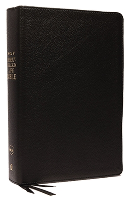 NKJV, Spirit-Filled Life Bible, Third Edition, Genuine Leather, Black, Red Letter Edition, Comfort Print, Comfort Print: Kingdom Equipping Through the - Jack W. Hayford