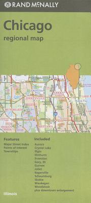 Chicago Regional Map - Rand Mcnally