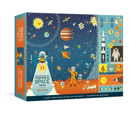 Professor Astro Cat's Frontiers of Space 500-Piece Puzzle: Cosmic Jigsaw Puzzle and Seek-And-Find Poster: Jigsaw Puzzles for Kids - Dominic Walliman
