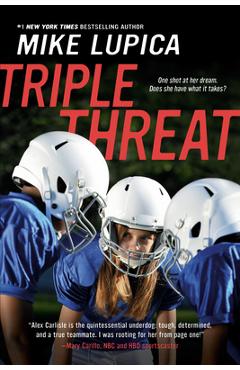 Coperta cărții 'Triple Threat - Mike Lupica'