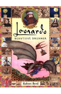 Coperta cărții 'Leonardo, the Beautiful Dreamer - Robert Byrd'