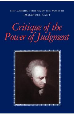 Critique of the Power of Judgment - Immanuel Kant