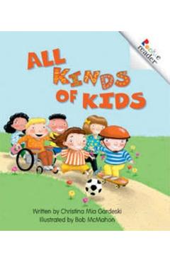 Coperta cărții 'All Kinds of Kids (a Rookie Reader) - Christina Mia Gardeski'