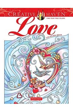 Creative Haven Love Coloring Book - Marjorie Sarnat