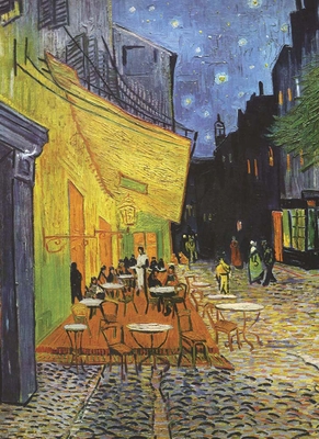 Van Gogh's Cafe Terrace at Night Notebook - Vincent Van Gogh