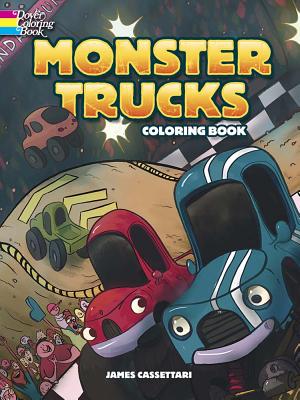 Monster Trucks Coloring Book - James Cassettari